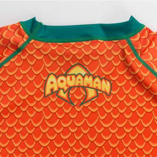 Fusion Fight Gear Aquaman Costume Adult Compression Rash Guard