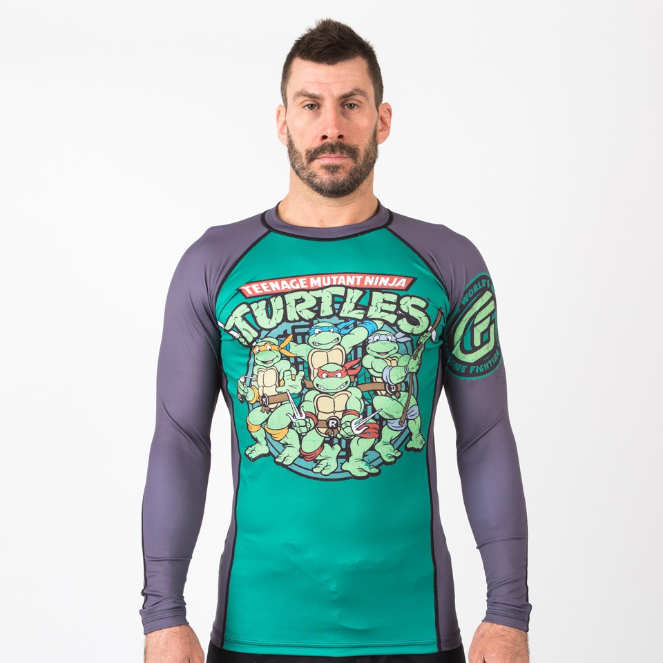 Fusion FG Teenage Mutant Ninja Turtles Shredder Rash Guard- Short Sleeve Adult (Retired) S