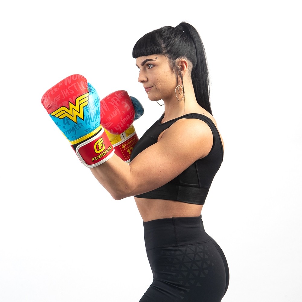 Issue # 2 Fusion Fight Gear Wonder Woman Boxing Gloves 