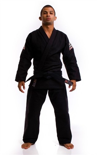Atama Single Weave Black Jiu-Jitsu Gi