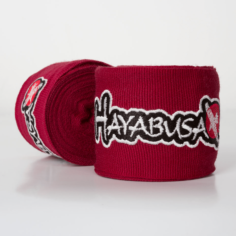Hayabusa Perfect Stretch Handwraps- Burnt Crimson 