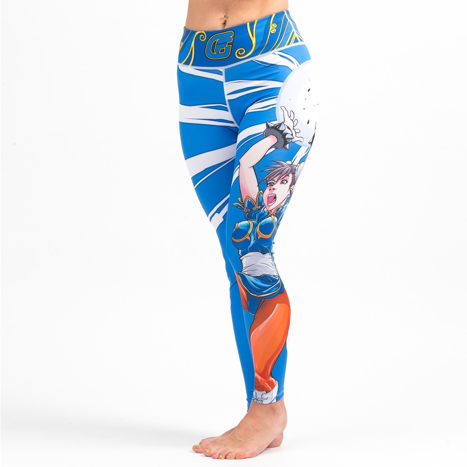 Street Fighter Chun-Li Women's Spats (Tights)- Free Shipping to USA and  Canada