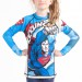 Superman Krunch Kids Rashguard- Long Sleeve